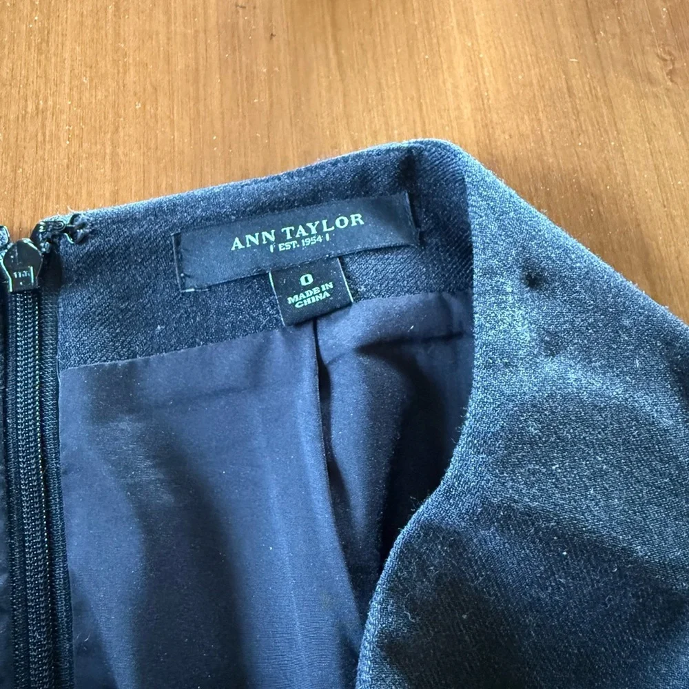 Ann Taylor Dark Grey Pencil Skirt - Picture 2 of 6